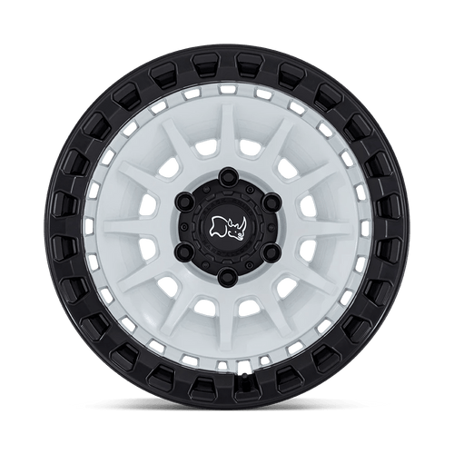 Black Rhino Wheels BR009WM18905000 - Barrage 18X9 Gloss White On Matte Black