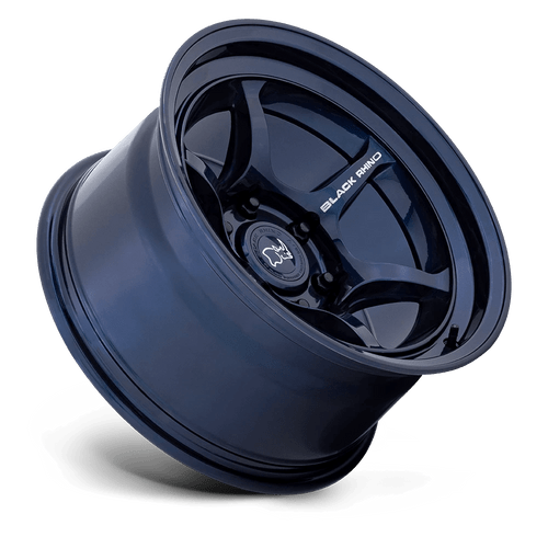 Black Rhino Wheels BR011LX16806810N - Shogun 16X8 Gloss Midnight Blue