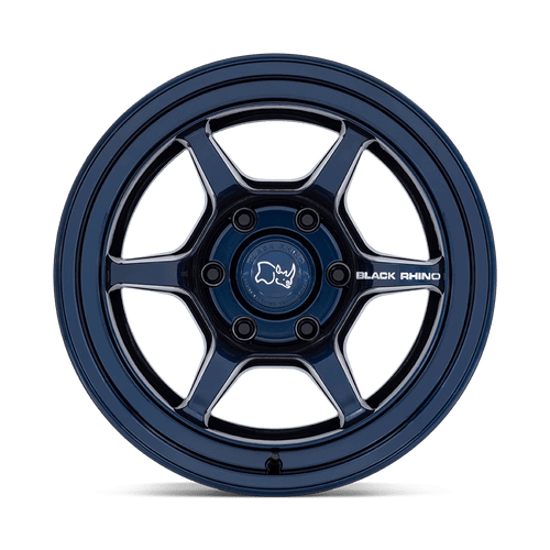 Black Rhino Wheels BR011LX17905038N - Shogun 17X9 Gloss Midnight Blue