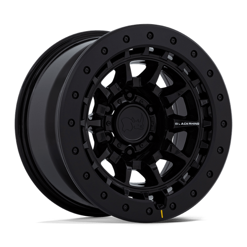 Black Rhino Wheels BR016BX17855010N - Br016 Tusk 17X8.5 Gloss Black W/ Black Rock Guard
