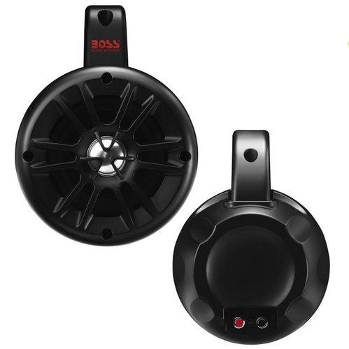 Boss Audio BM40AMPBT - Systems Marine 4in Waketower Speaker / Bluetooth Weatherproof