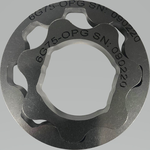 Boundary 6G75-OPG-M - Mitsubishi 6G75 V6 Engine 3.8L High Flow Billet Oil Pump Gear MartenWear Treated