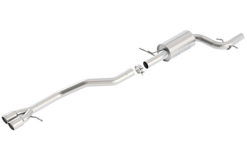 Borla 140472 - 12 Volkswagen Jetta GLI Sedan 2.0L 4cyl SS Catback Exhaust