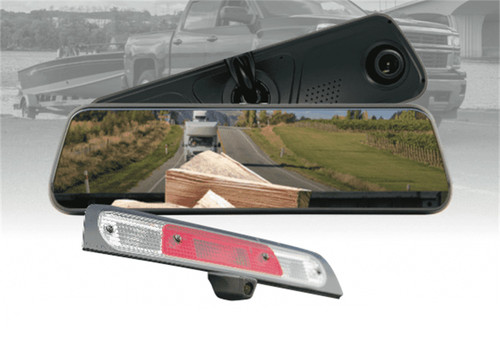 Brandmotion FVMR-1191 - FullVUE® Mirror 3rd Brake Light Camera System For Ford
