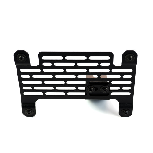 BuiltRight Industries 106101 - 2021+ Ford Bronco (w/Std Plastic Bumper) License Plate Relocation Kit