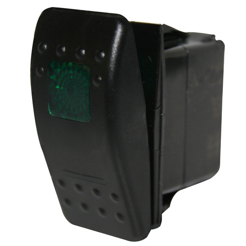 Bulldog Winch 20257 - Rocker Switch On/Off 5 Pin Green