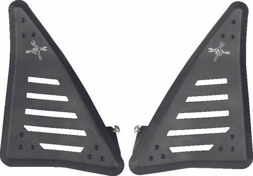 Burly Brand B10-3003TB - 21-22 Rebel 1100 Slash Cut Side Panel Covers