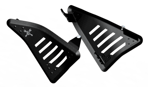 Burly Brand B10-3003TB - 21-22 Rebel 1100 Slash Cut Side Panel Covers