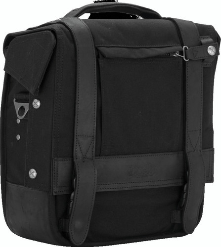 Burly Brand B15-1000B - Voyager Saddlebag Each - Black
