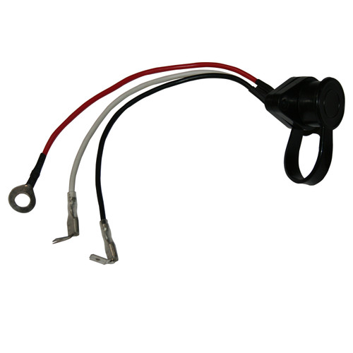 Bulldog Winch 20178D - Plug Female W/Wire Harness Truck 3 Prong Push In Contactor W/Spade connections