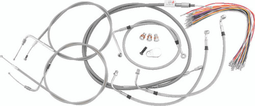 Burly Brand B30-1078 - Control Kit 18in - Stainless Steel