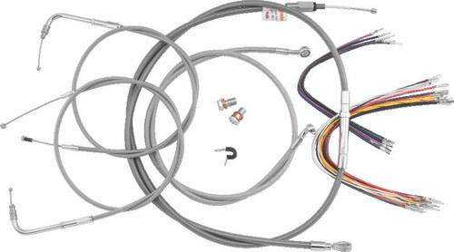 Burly Brand B30-1058 - Control Kit 18in - Stainless Steel
