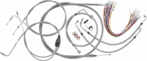 Burly Brand B30-1084 - Control Kit 18in - Stainless Steel