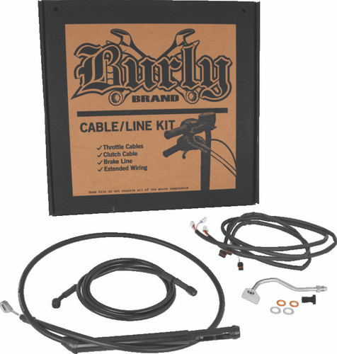 Burly Brand B30-1315 - Control Kit 15in Bagger - Black