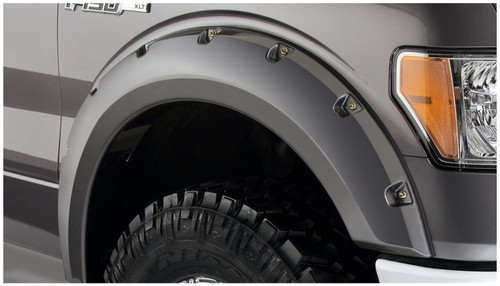 Bushwacker 20079-02 - 09-14 Ford F-150 Pocket Style Flares 2pc - Black
