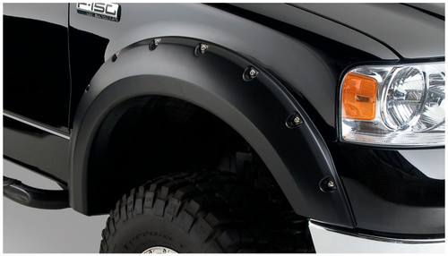 Bushwacker 20053-02 - 04-08 Ford F-150 Pocket Style Flares 2pc - Black