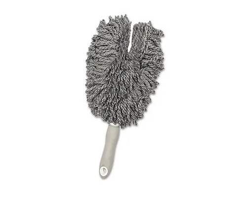 California Car Duster 96630 - Car Duster - Wheel Duster - 17 in Handle - 9 in x 3 in Duster Forks - Microfiber - Gray - Each