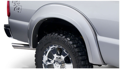 Bushwacker 20086-02 - 11-16 Ford F-250 Super Duty Styleside Extend-A-Fender Style Flares 2pc - Black