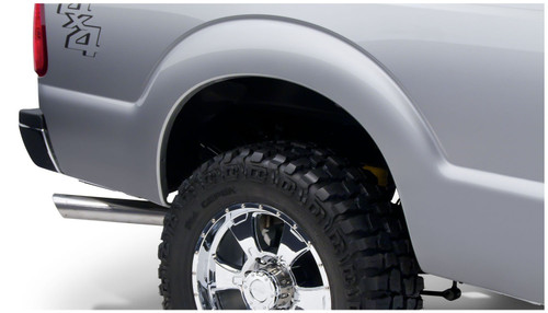 Bushwacker 20086-02 - 11-16 Ford F-250 Super Duty Styleside Extend-A-Fender Style Flares 2pc - Black