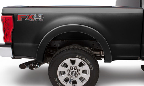 Bushwacker 20944-02 - 17-18 Ford F-250 Super Duty OE Style Flares 4pc - Black