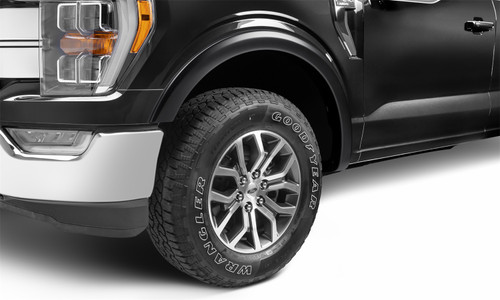 Bushwacker 20948-82 - OE Style Color Matched Shadow Black 4-Piece Fender Flare Set for 2018-2020 Ford F-150