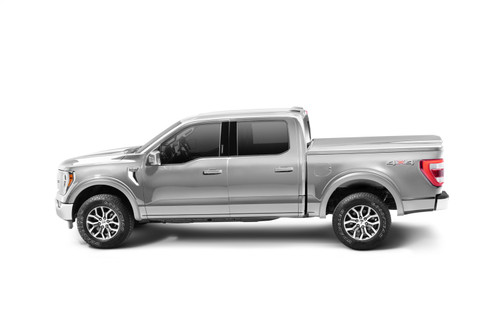 Bushwacker 20948-52 - OE Style Color Matched Ingot Silver 4-Piece Fender Flare Set for 2018-2020 Ford F-150