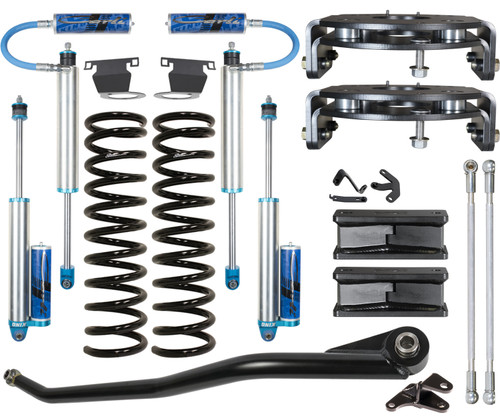 Carli Suspension CS-DPT25-LVL-1419-D-AR - Carli Pintop 2.5 Leveling System - Base - 2.5in Lift - 2014-22 Ram 2500 - Air Rear