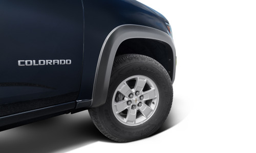 Bushwacker 40985-02 - 15-19 Chevrolet Colorado (Excl. ZR2) OE Style Fender Flares 4pc - Black