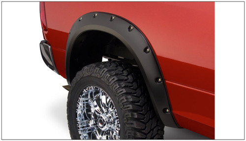 Bushwacker 50919-02 - 10-18 Dodge Ram 2500 Fleetside Pocket Style Flares 4pc 76.3/98.3in Bed - Black
