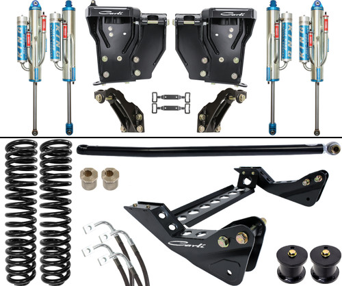 Carli Suspension CS-F45-UC30-11 - Carli Unchained 3.0 Bypass System - Base - 4.5in Lift - 2011-16 Ford F250/F350