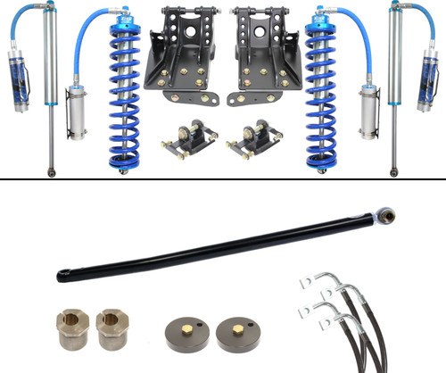 Carli Suspension CS-FLVL-CO25-08 - Carli Coilover Leveling System - Base - 2.5/3.5in Lift - 08-10 Ford F250/350 - Diesel