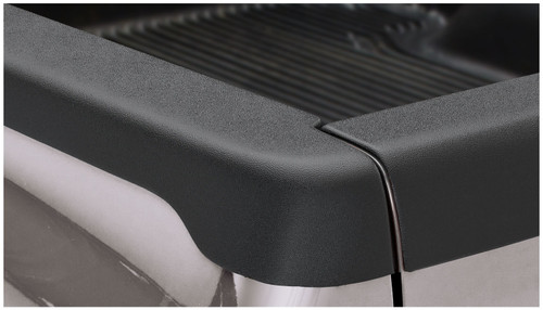 Bushwacker 58511 - 02-08 Dodge Ram 1500 Fleetside Bed Rail Caps 96.0in Bed - Black