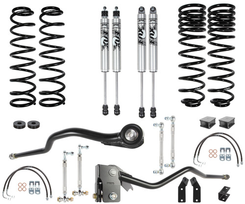 Carli Suspension CS-JKU-C20-07 - Carli Jeep JKU Commuter System, 4x4, 2007-17 Base Kit