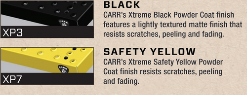 Carr 451001-1 -   - Factory Step; Van Assist/Side Step; XP3 Black Powder Coat; Single