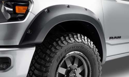 Bushwacker 58205-08 - 10-18 Dodge RAM 2500 / 3500 (Incl. Dually) Forge Style Flares 4pc - Black