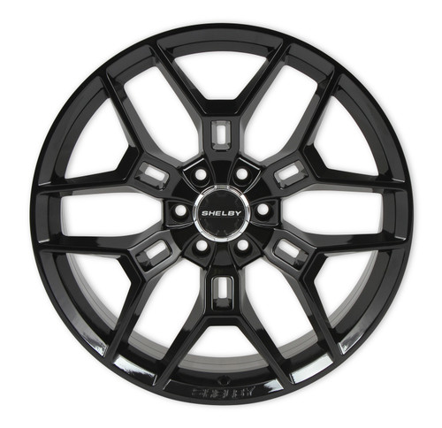 Carroll Shelby Wheels CS45-395512-B - CS45 - 22 x 9.5 in. - 12mm Offset - Gloss Black