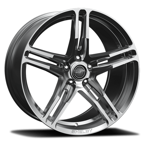Carroll Shelby Wheels CS14-295430-CP - CS14 - 20 x 9.5 - 40mm Offset - Chrome Powder