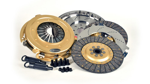 Centerforce 412613040 - SST 10.4, Multi=Disc Clutch and Flywheel Kit, 46.15 lbs, 143 Tooth Gear, 8 Bolt Crank, 925 ft/lbs Capacity, 10.4in Dia., 26-Spline, Fits Dodge/Plymouth Cars 7.0L/7.2L