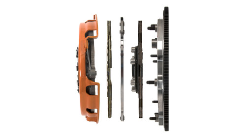 Centerforce 413614820 - DYAD ? DS 10.4, Multi-Disc Clutch and Flywheel Kit, 48.20 lbs, 168 Tooth Gear, 0 in/oz Internally Balanced, 6 Bolt Crank, 1300 ft/lbs Capacity, 10.4in Dia., 26-Spline, Fits Chevrolet/GMC Cars and Trucks 8 Cyl