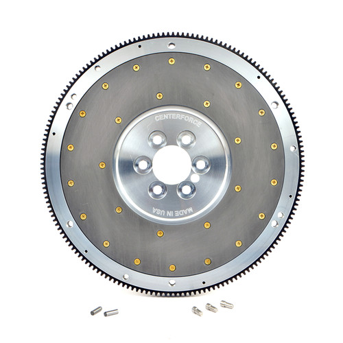 Centerforce 901142 -  Flywheels, Light Weight Aluminum, 13.25 lbs, 168 Tooth Gear, 0 in/oz Internally Balanced, 6 Bolt Crank, Fits Chevrolet/GMC/Pontiac Cars and Trucks 8 Cyl