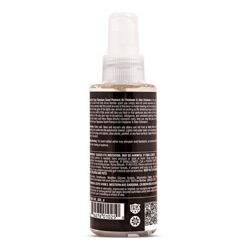 Chemical Guys AIR_069_4 - Signature Scent Air Freshener & Odor Eliminator - 4oz