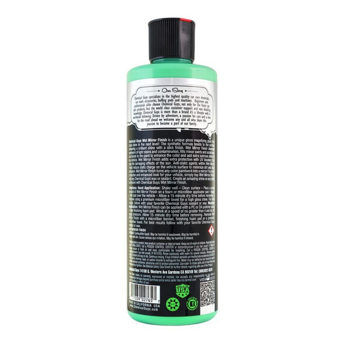 Chemical Guys GAP11216 - Wet Mirror Finish Ultra Slick Gloss Magnifier - 16oz
