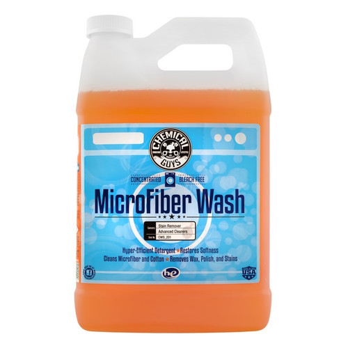 Chemical Guys CWS_201 - Microfiber Wash Cleaning Detergent Concentrate - 1 Gallon