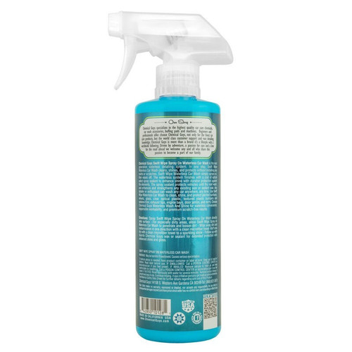Chemical Guys CWS20916 - Swift Wipe Waterless Car Wash - 16oz