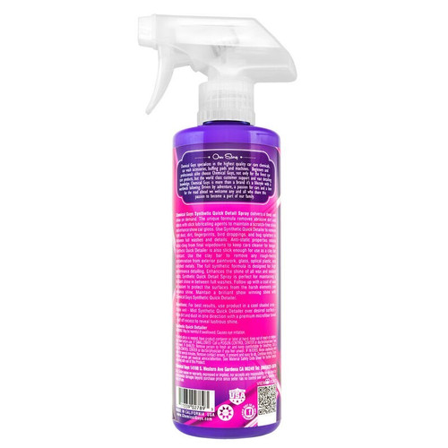 Chemical Guys WAC21116 - Extreme Slick Synthetic Quick Detailer - 16oz