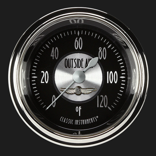 Classic Instruments AT199SHC - All American Tradition 2 1/8" Outside Air Temp. Gauge