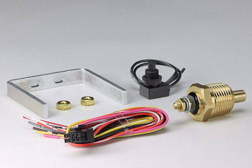 Classic Instruments AN126SHC-12 - All American Nickel 2 1/8" Full Sweep Water Temperature Gauge