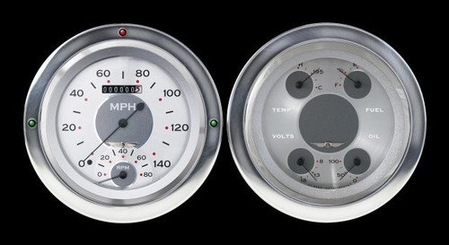 Classic Instruments CT54AW62 - All American 1954-55 Chevy Truck Package w/ Speedtachular