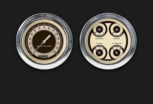 Classic Instruments CT54NT52 - Nostalgia VT 1954-55 Chevy Truck Package