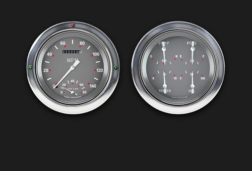 Classic Instruments CT54SG62 - SG Series 1954-55 Chevy Truck Package w/ Speedtachular